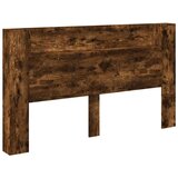  Uzglavlje S LED lampica Dimljeni hrast 180 x 16 5 x 103 5 cm | shoptok.hr