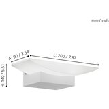Eglo metrass zidna/1, led, 5,6w, 680lm, bela Z6DXAZ2 | Eponuda.com