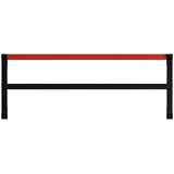  Okvir za radni stol metalni 150 x 57 x 79 cm crno-crveni | Eponuda.ba
