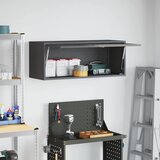  Ormar za zid u garaži Crna 90 x 33 x 35 cm Čelik s prahom | Eponuda.com