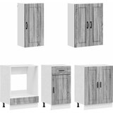  Kuhinjska jedinica PORTO 5 pcs Siva Sonoma Konstruirano drvo | shoptok.hr