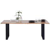 XXXL Jedilna Miza Mundra 200 200x76 Cm, Akacija | Shoptok.si