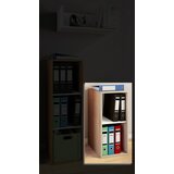 P & B PISARNIŠKI REGAL 35/74/37 cm hrast sonoma | Shoptok.si