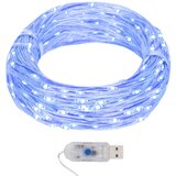 vidaXL led mikro traka s vilinskim svjetlima 40 m 400 led plava Cijene