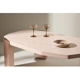 Venture Home ovalni klub stolić Kres 125 × 70,5 cm, ružičasta | shoptok.hr