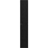  Set TV komoda Zidne 10 pcs Crni hrast Konstruirano drvo | shoptok.hr