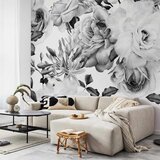  Foto tapeta - Sentimental Garden (Black and White) 147x105 | shoptok.hr