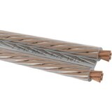 Oehlbach žica za zvučnike SP-100 kabel za zvučnike 2 x 10 mm² D1C316 zvučnički kabel 2 x 10 mm² prozirna 8 m | Eponuda.ba