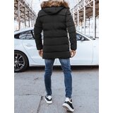 DStreet Kurtka męska zimowa pikowana czarna | shoptok.hr