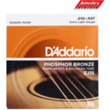  ŽICE ZA AK. GIT. D’ADDARIO EJ15, PH. BR., 10-47 | Eponuda.ba