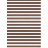 vidaXL Zebra zavesa rjava 160x200 cm širina blaga 155,9 cm poliester, (5000297417) | Shoptok.si