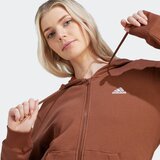 Adidas duks sa kapuljačom w lin ft fz hd w