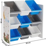 Kondela Organizator/stojalo za igrače, večbarvna/z vzorcem, DARLING TIP 3 | Shoptok.si