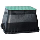  jašek za ventile Standard RA000111, 496x380 mm, PVC, črna/zelena | Shoptok.si