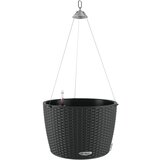 LECHUZA Viseč cvetlični lonec NIDO Cottage 35 - granitne barve | Shoptok.si