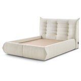 Bobochic Paris Bež tapecirani bračni krevet s prostorom za odlaganje s podnicom 160x200 cm Clothilde – | shoptok.hr