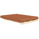 Karup Narančasta/smeđa sklopiva sofa 140 cm Roots – | shoptok.hr