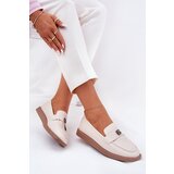 VINCEZA Ladies elegant moccasins with a decorative small detail | Shoptok.si