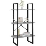 vidaXL Regal s policami betonsko siv 60x30x105 cm iverna plošča | Shoptok.si