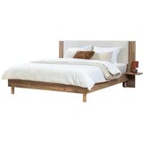 Bobochic Paris Bež bračni krevet s podnicom 140x190 cm Lior – Cijene