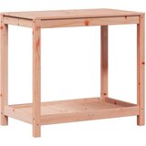  Stol za sadnju s policom 82,5 x 50 x 75 cm od masivne duglazije | shoptok.hr
