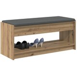  Klupa za cipele s jastučićem Hrast artisan 103 x 38 x 45 cm - 103 x 38 x 45 cm | shoptok.hr