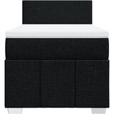 Box spring krevet s madracem crni 90x190 cm od tkanine | shoptok.hr