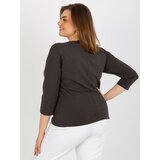 RELEVANCE Blouse-RV-BZ-8457.47P-dark khaki | Shoptok.si