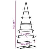  | Metalna božićna jelka | 90 cm Čelik s praškastim premazom | shoptok.hr