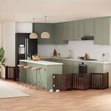vidaXL Ograda za pse z vrati zložljiva 15 panelov rjava 750 cm les | Shoptok.si
