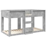  Postelja na vzkraj za otroke Betonsko siva 75 x 190 cm, (5000137065) | Shoptok.si