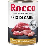 Rocco Classic Trio di Carne - 24 x 400 g - Govedina, jagnjetina in perutnina | Shoptok.si