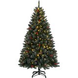 vidaXL Umjetno božićno drvce sa 150 LED žarulja 120 cm | shoptok.hr