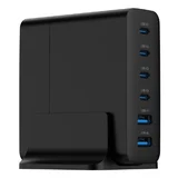 TA-UC-2A4C-PD75-01-BK mobile device charger Universal Black AC Fast charging Indoor