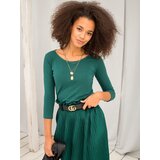 BASIC Feel Good Blouse-RV-BZ-4690.68-dark green | Shoptok.si