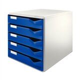 Leitz Ladica za obrasce, 5 pretinaca, plava | shoptok.hr