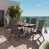 Ambia Garden VRTNA MIZA kovina, steklo antracit | Shoptok.si
