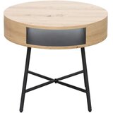 CARRYHOME MIZICA, črna, barve hrasta | Shoptok.si