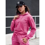 DStreet Bluza damska z kapturem TRENDHOOD różowa | ePonuda.com