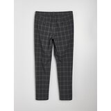 Sinsay Slim-fit chino hlače u kockicu s udjelom viskoze | shoptok.hr