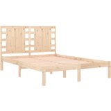  Okvir za krevet od masivnog drva 135 x 190 cm bračni | Eponuda.com