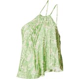 Birgitte Herskind Top 'Biggy' ecru / zelena | Shoptok.si