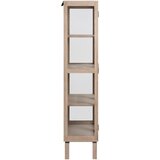 Actona Vitrina v hrastovem dekorju 80x180 cm Linley – Cene
