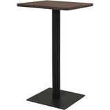 vidaXL Bistro stolić pepeljasti 70 x 70 x 107 cm Cijene