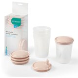 BabyOno Spremnik za pohranu mlijeka 4 kom, bež | shoptok.hr