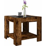  Stolić za kavu LED boja hrasta 53x53x45 cm konstruirano drvo | shoptok.hr