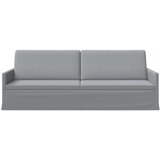 SOFA za 3 osobe Svjetlosiva 220 x 81 x 82 cm Tkanina Slike