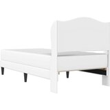  Krevetna konstrukcija Bijela 90 x 190 cm Umjetna koža | shoptok.hr