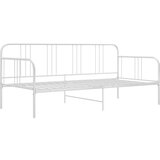 The Living Store Posteljni okvir bel kovinski 90x200 cm - Posteljni Okvir, (21526269) | Shoptok.si