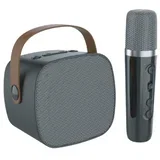 Bluetooth Zvučnik Karaoke i Mikrofon, Crni